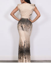 Load image into Gallery viewer, ZEBRA &amp; STRIPES| DRESS
