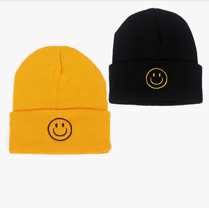 SMILEY FACE BEANIES | ACCESSORIES