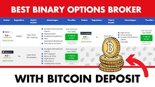 🔴 Bitcoin depoziti və çıxarılması ilə ən yaxşı ikili seçim brokerləri