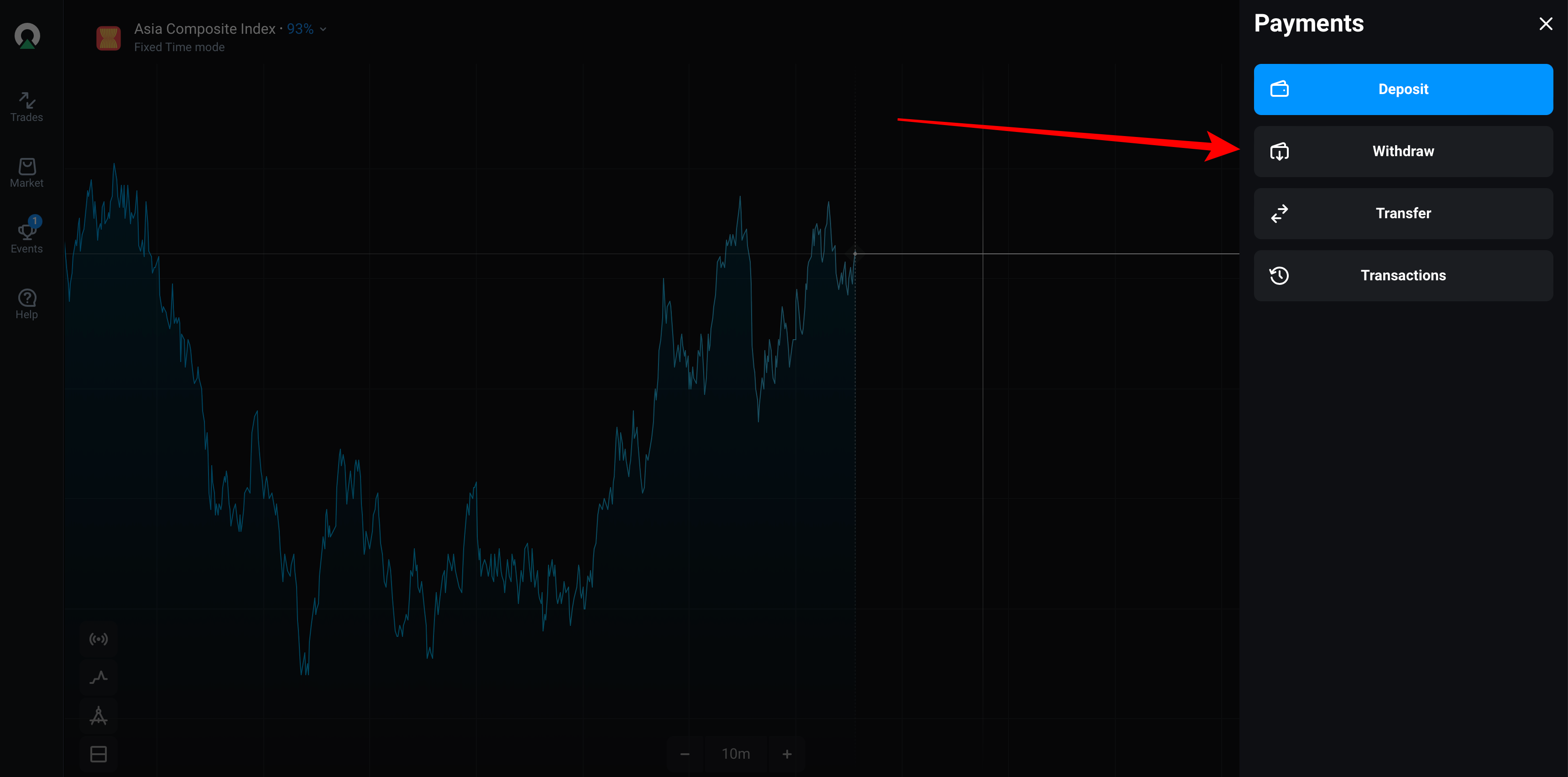 Olymp Trade - Withdrawals